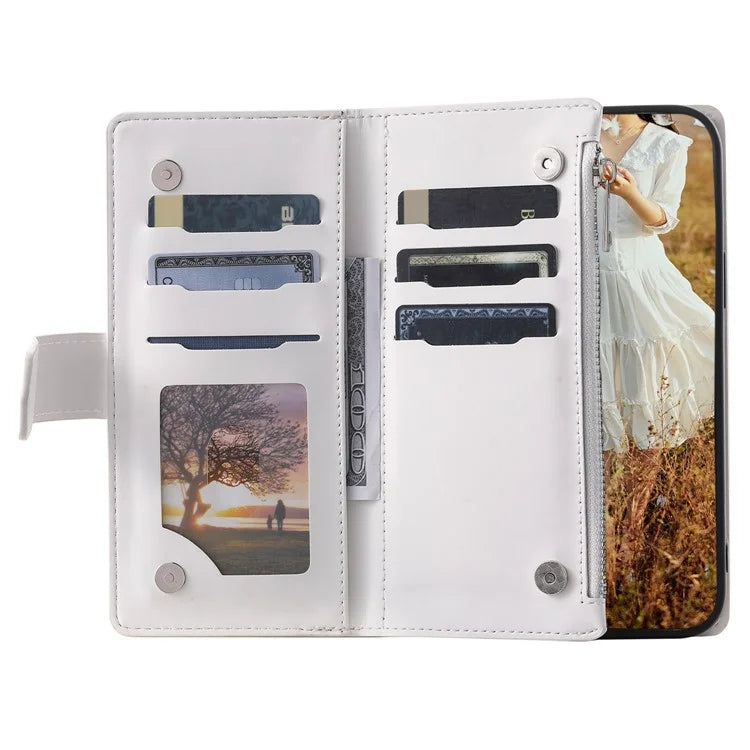 Style 005 For Samsung Galaxy A16 5G Wallet Case Rhombus Stitching Line PU Leather Phone Cover