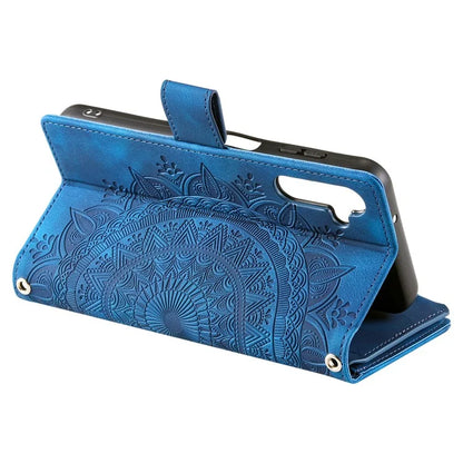 Style 006 For Samsung Galaxy A16 5G Wallet Case PU Leather Phone Cover Mandala Flower Pattern