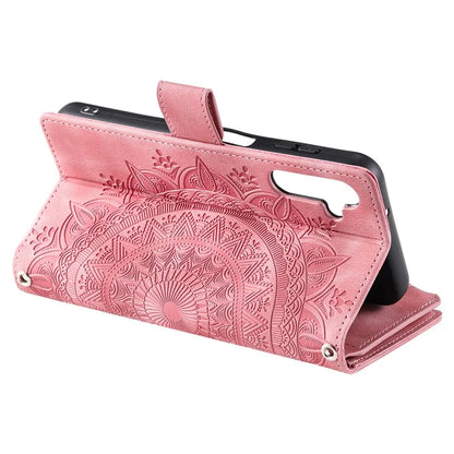Style 006 For Samsung Galaxy A16 5G Wallet Case PU Leather Phone Cover Mandala Flower Pattern