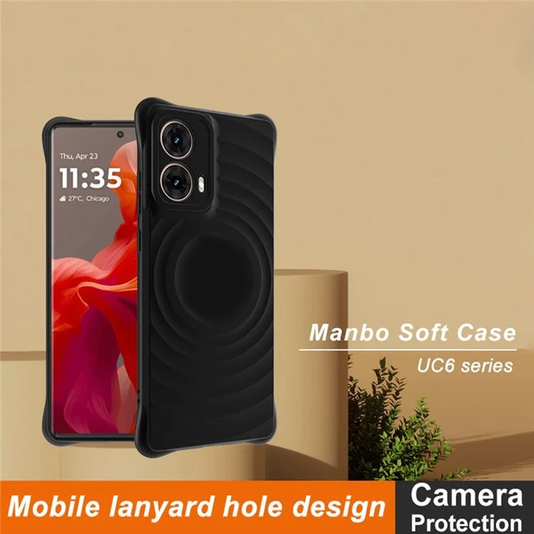IMAK UC-6 Series for Motorola Moto G85 5G / S50 Neo 5G Case Matte Shockproof TPU Phone Cover