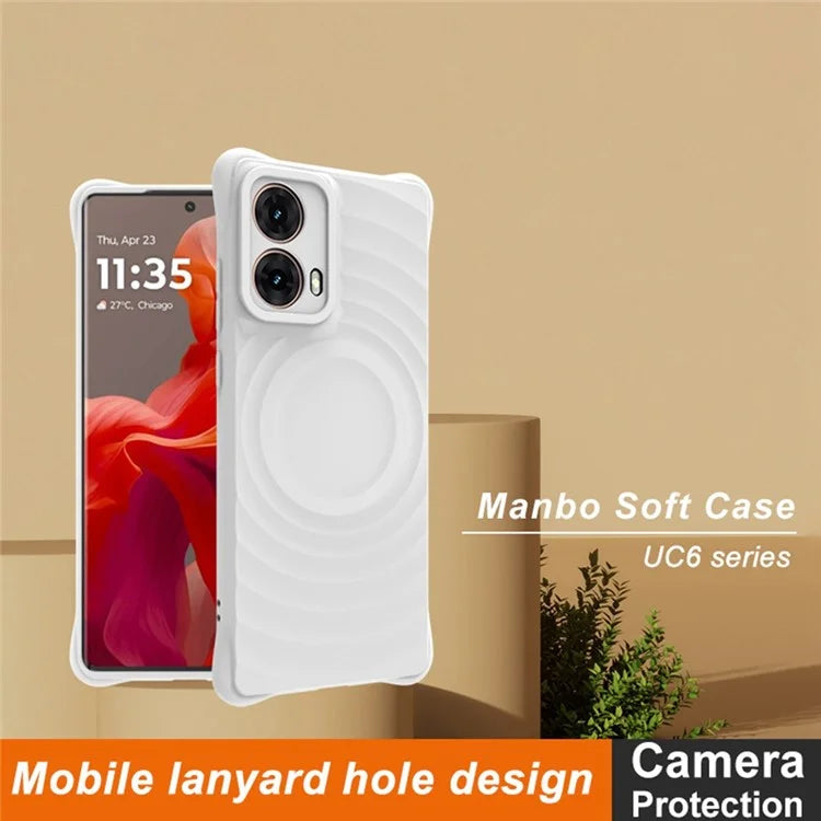 IMAK UC-6 Series for Motorola Moto G85 5G / S50 Neo 5G Case Matte Shockproof TPU Phone Cover