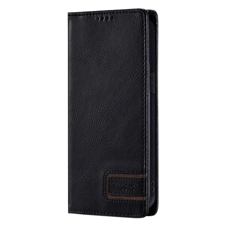 TTUDRCH Style 007 For Samsung Galaxy A16 5G Leather Case RFID Blocking Wallet Stand Phone Cover