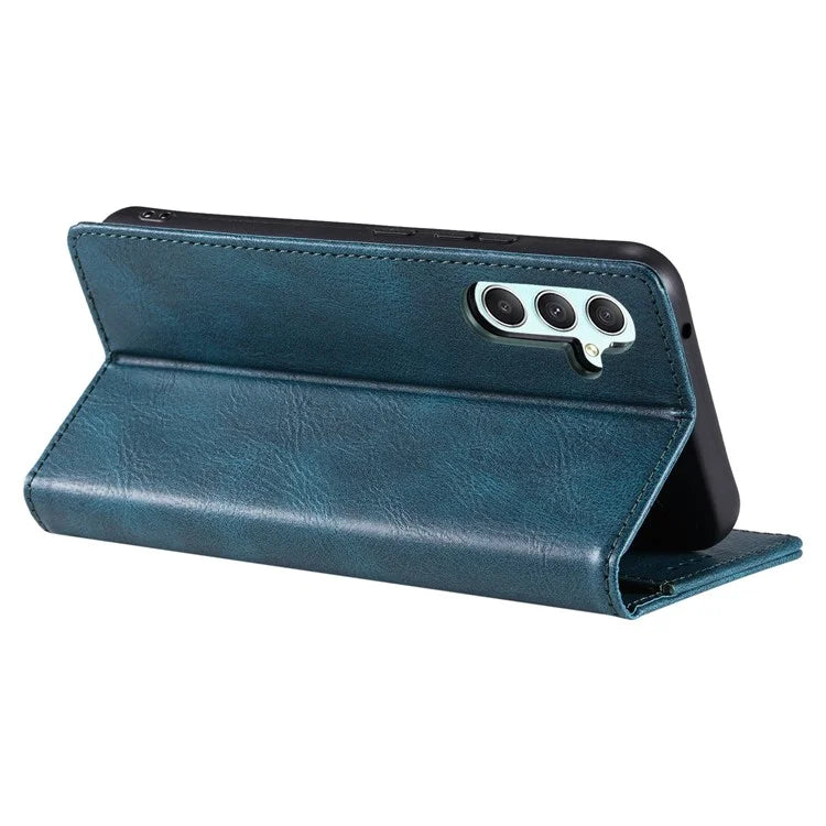TTUDRCH Style 007 For Samsung Galaxy A16 5G Leather Case RFID Blocking Wallet Stand Phone Cover