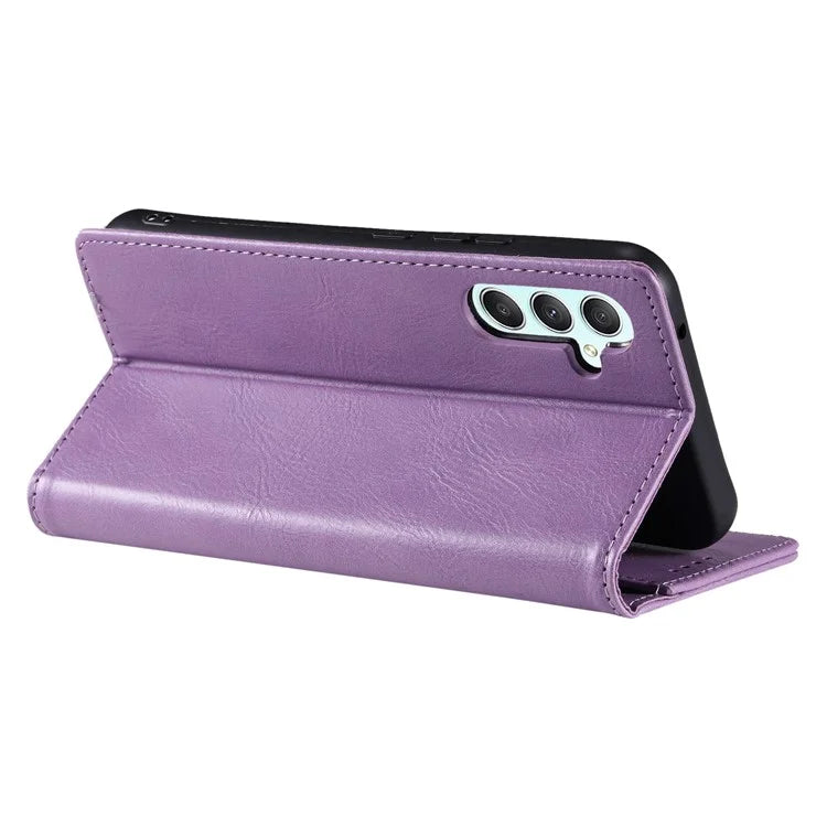 TTUDRCH Style 007 For Samsung Galaxy A16 5G Leather Case RFID Blocking Wallet Stand Phone Cover