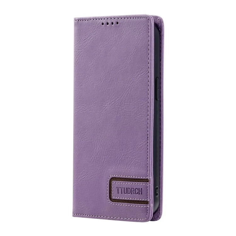 TTUDRCH Style 007 For Samsung Galaxy A16 5G Leather Case RFID Blocking Wallet Stand Phone Cover