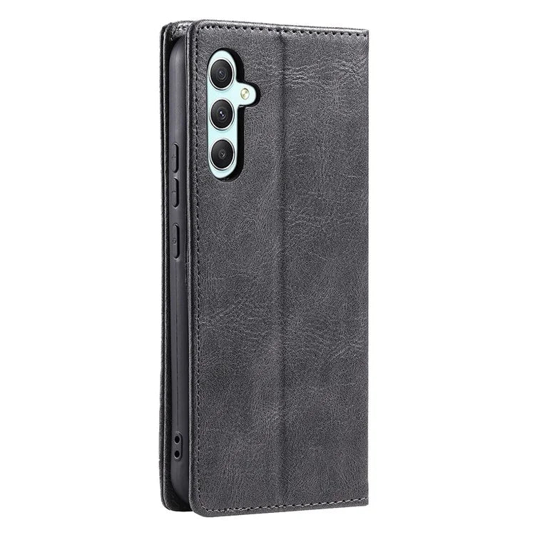 TTUDRCH Style 007 For Samsung Galaxy A16 5G Leather Case RFID Blocking Wallet Stand Phone Cover