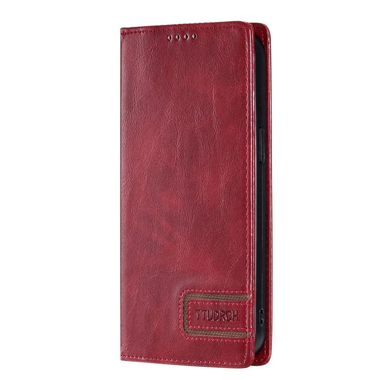 TTUDRCH Style 007 For Samsung Galaxy A16 5G Leather Case RFID Blocking Wallet Stand Phone Cover