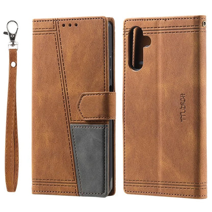 For Samsung Galaxy A16 5G Leather Case RFID Blocking Wallet Stand Phone Cover with Strap