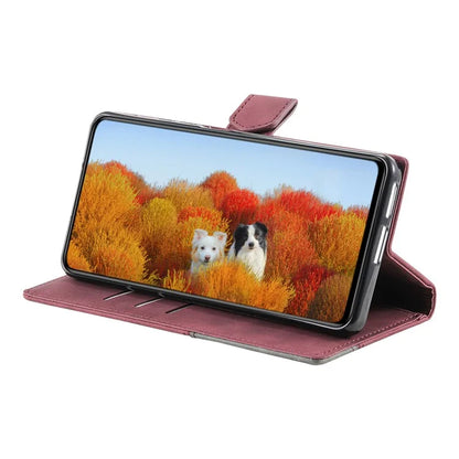 For Samsung Galaxy A16 5G Leather Case RFID Blocking Wallet Stand Phone Cover with Strap