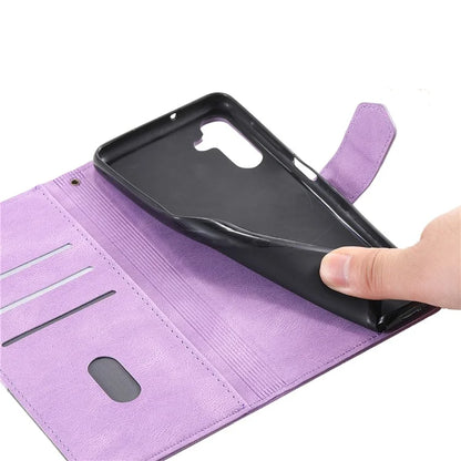 For Samsung Galaxy A16 5G Leather Case RFID Blocking Wallet Stand Phone Cover with Strap