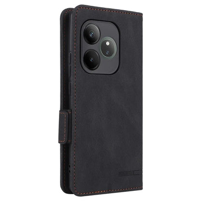 For Realme GT 6 5G / GT 6T 5G / GT Neo6 5G / GT Neo6 SE 5G Case Leather Wallet Hardware Decor Phone Cover