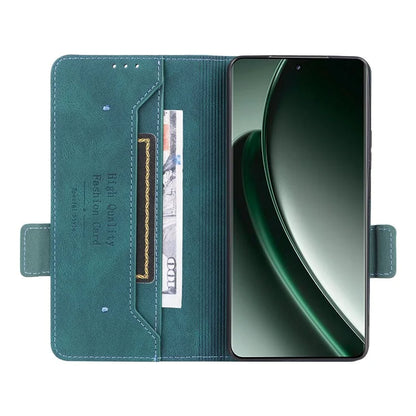 For Realme GT 6 5G / GT 6T 5G / GT Neo6 5G / GT Neo6 SE 5G Case Leather Wallet Hardware Decor Phone Cover