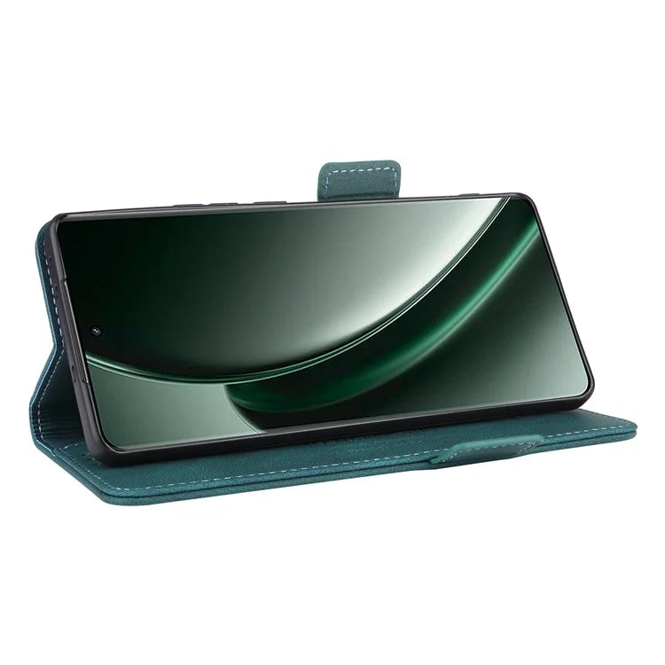 For Realme GT 6 5G / GT 6T 5G / GT Neo6 5G / GT Neo6 SE 5G Case Leather Wallet Hardware Decor Phone Cover