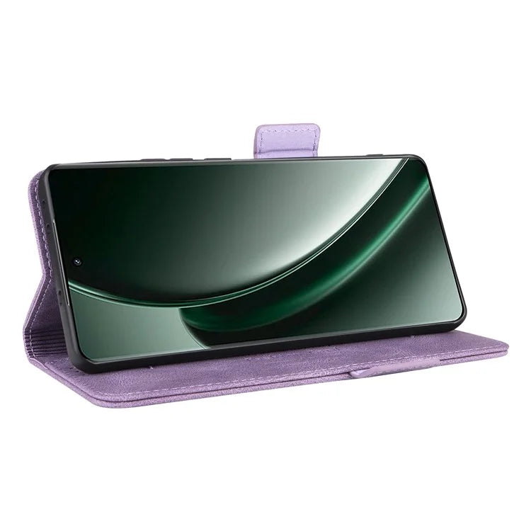 For Realme GT 6 5G / GT 6T 5G / GT Neo6 5G / GT Neo6 SE 5G Case Leather Wallet Hardware Decor Phone Cover
