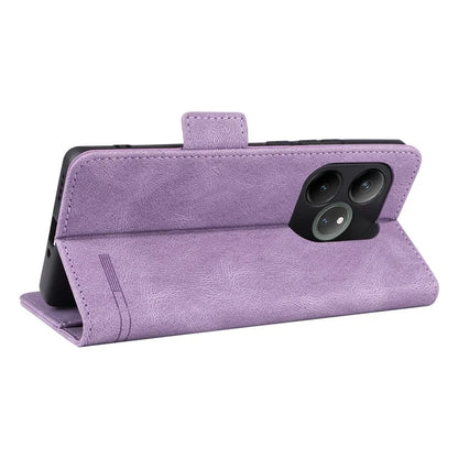 For Realme GT 6 5G / GT 6T 5G / GT Neo6 5G / GT Neo6 SE 5G Case Leather Wallet Hardware Decor Phone Cover