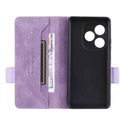 For Realme GT 6 5G / GT 6T 5G / GT Neo6 5G / GT Neo6 SE 5G Case Leather Wallet Hardware Decor Phone Cover