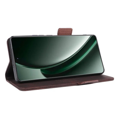 For Realme GT 6 5G / GT 6T 5G / GT Neo6 5G / GT Neo6 SE 5G Case Leather Wallet Hardware Decor Phone Cover