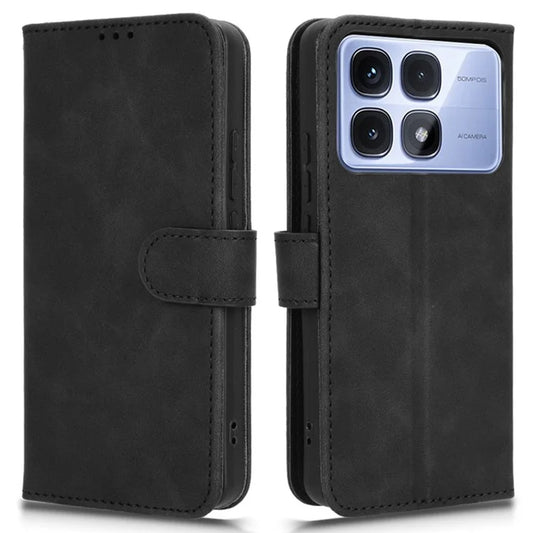 For Xiaomi Redmi K70 Ultra Leather Case Skin-Feel Anti-Drop Wallet Flip Phone Cover