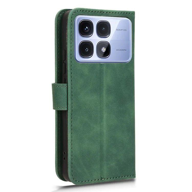 For Xiaomi Redmi K70 Ultra Leather Case Skin-Feel Anti-Drop Wallet Flip Phone Cover