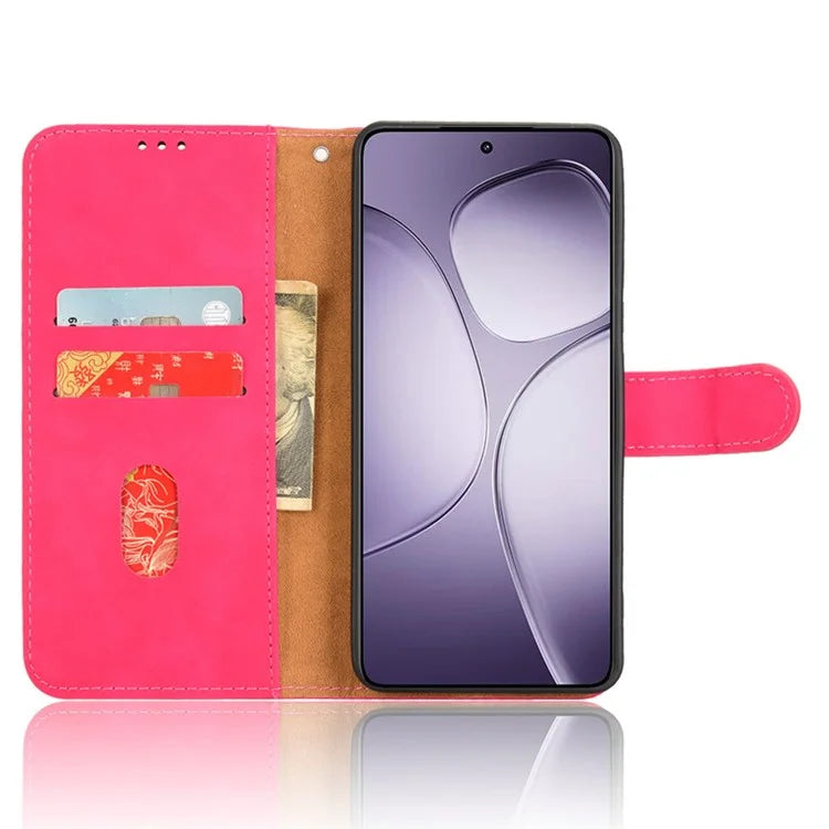 For Xiaomi Redmi K70 Ultra Leather Case Skin-Feel Anti-Drop Wallet Flip Phone Cover