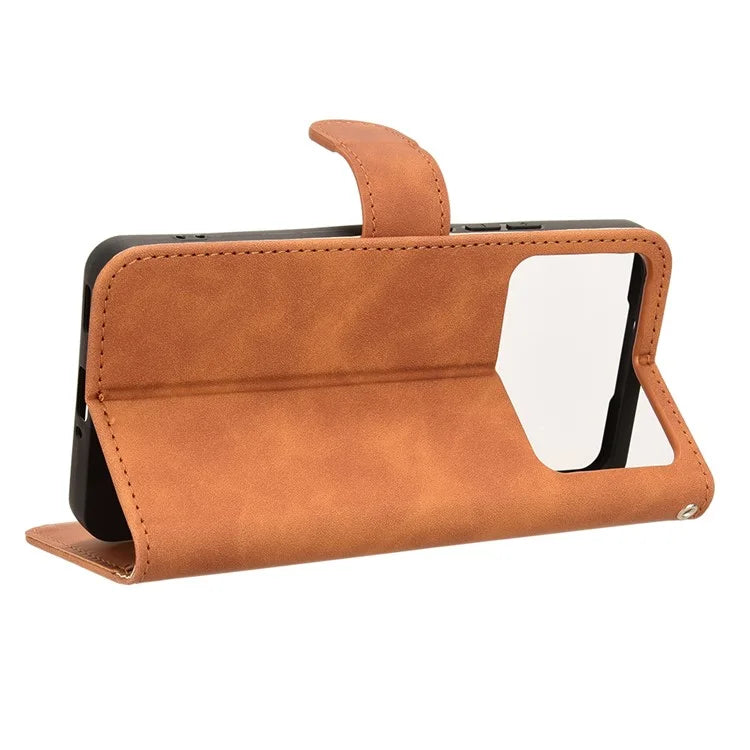 For Xiaomi Redmi K70 Ultra Leather Case Skin-Feel Anti-Drop Wallet Flip Phone Cover