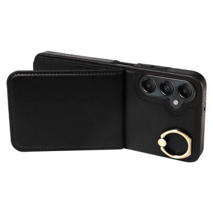 004 For Samsung Galaxy A05s 4G Case Leather Card Holder Kickstand Phone Cover