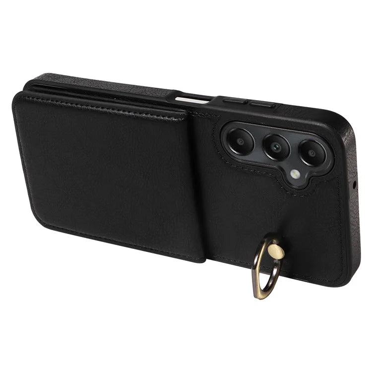 004 For Samsung Galaxy A05s 4G Case Leather Card Holder Kickstand Phone Cover