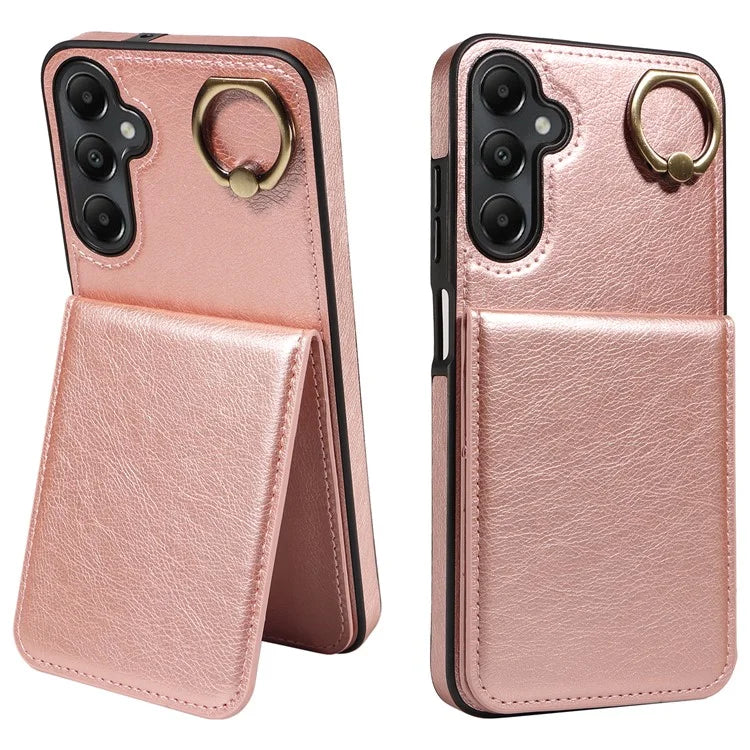 004 For Samsung Galaxy A05s 4G Case Leather Card Holder Kickstand Phone Cover