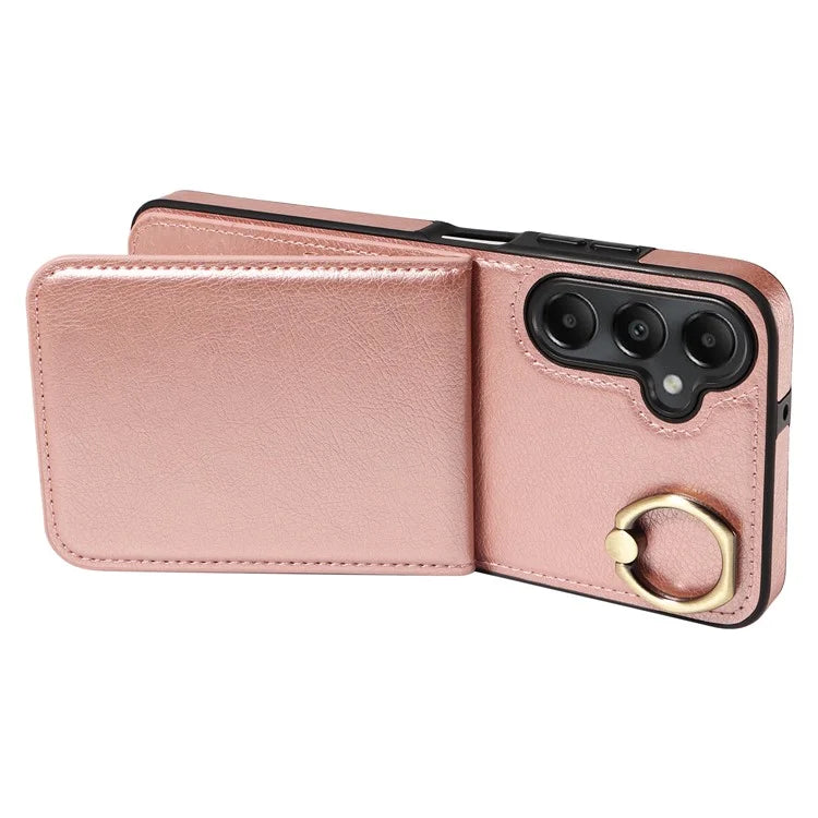 004 For Samsung Galaxy A05s 4G Case Leather Card Holder Kickstand Phone Cover