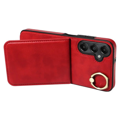 004 For Samsung Galaxy A05s 4G Case Leather Card Holder Kickstand Phone Cover