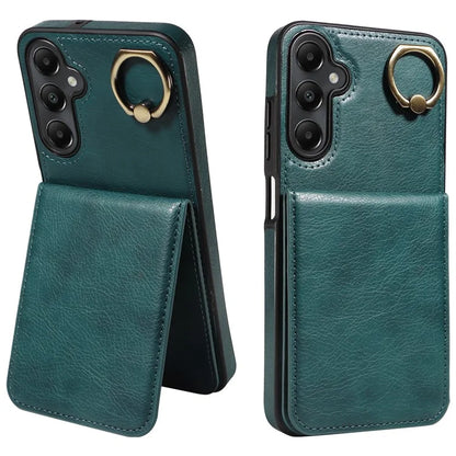 004 For Samsung Galaxy A05s 4G Case Leather Card Holder Kickstand Phone Cover