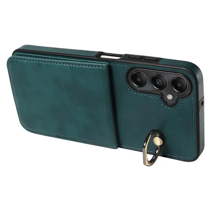 004 For Samsung Galaxy A05s 4G Case Leather Card Holder Kickstand Phone Cover