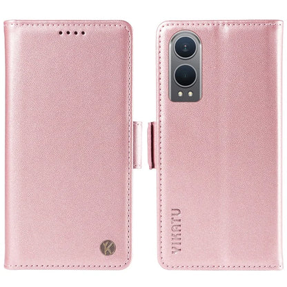 YIKATU YK-003 For OnePlus Nord CE4 Lite 5G / Oppo K12x 5G (China) Case Card Holder Stand Leather Phone Cover