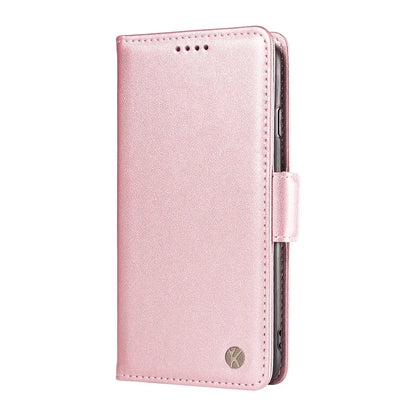YIKATU YK-003 For OnePlus Nord CE4 Lite 5G / Oppo K12x 5G (China) Case Card Holder Stand Leather Phone Cover