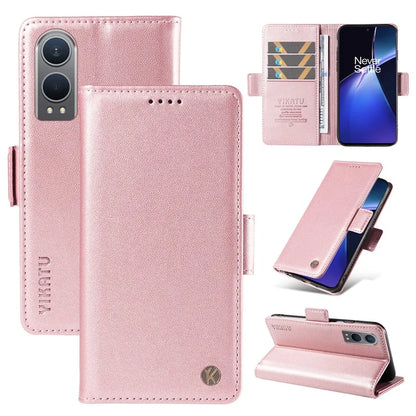 YIKATU YK-003 For OnePlus Nord CE4 Lite 5G / Oppo K12x 5G (China) Case Card Holder Stand Leather Phone Cover