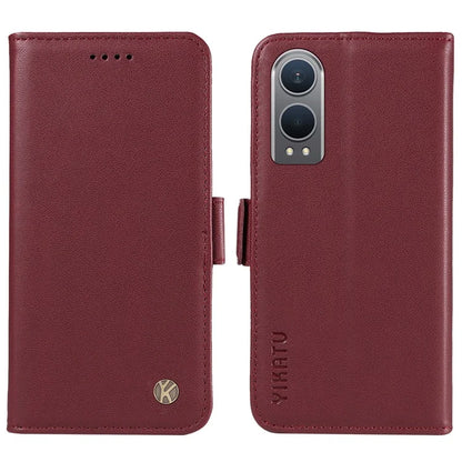 YIKATU YK-003 For OnePlus Nord CE4 Lite 5G / Oppo K12x 5G (China) Case Card Holder Stand Leather Phone Cover