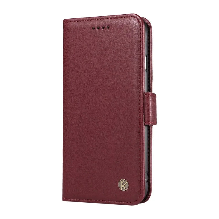 YIKATU YK-003 For OnePlus Nord CE4 Lite 5G / Oppo K12x 5G (China) Case Card Holder Stand Leather Phone Cover