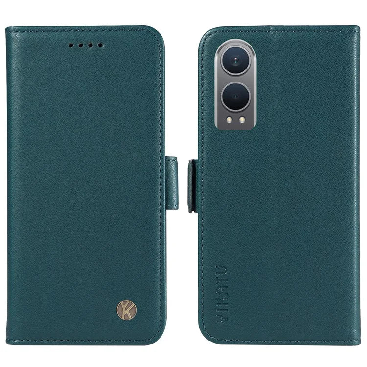 YIKATU YK-003 For OnePlus Nord CE4 Lite 5G / Oppo K12x 5G (China) Case Card Holder Stand Leather Phone Cover