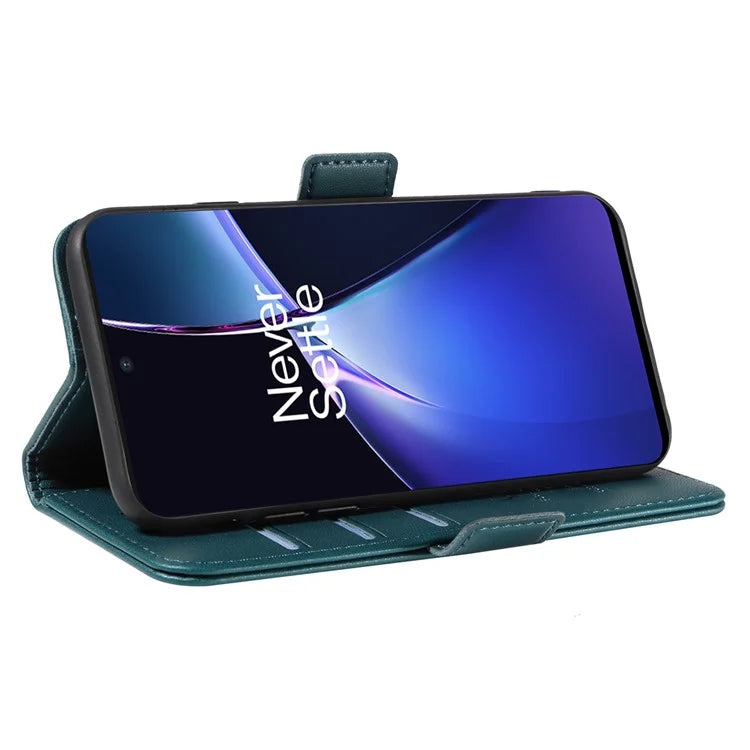 YIKATU YK-003 For OnePlus Nord CE4 Lite 5G / Oppo K12x 5G (China) Case Card Holder Stand Leather Phone Cover