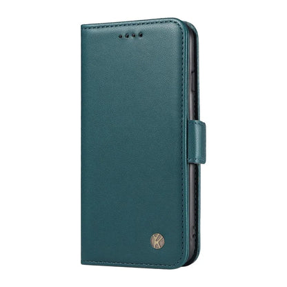 YIKATU YK-003 For OnePlus Nord CE4 Lite 5G / Oppo K12x 5G (China) Case Card Holder Stand Leather Phone Cover