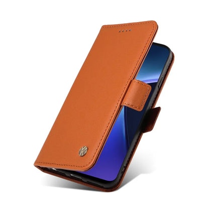 YIKATU YK-003 For OnePlus Nord CE4 Lite 5G / Oppo K12x 5G (China) Case Card Holder Stand Leather Phone Cover