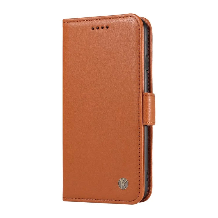 YIKATU YK-003 For OnePlus Nord CE4 Lite 5G / Oppo K12x 5G (China) Case Card Holder Stand Leather Phone Cover