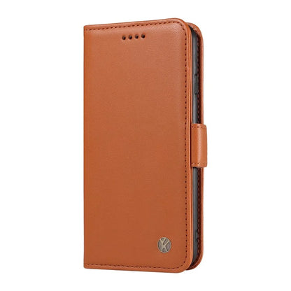 YIKATU YK-003 For OnePlus Nord CE4 Lite 5G / Oppo K12x 5G (China) Case Card Holder Stand Leather Phone Cover