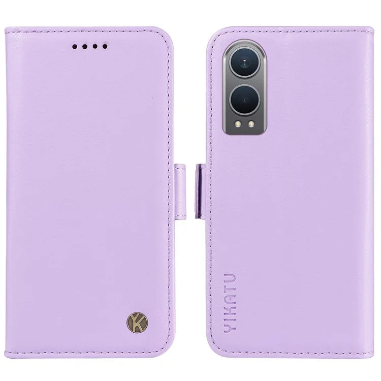 YIKATU YK-003 For OnePlus Nord CE4 Lite 5G / Oppo K12x 5G (China) Case Card Holder Stand Leather Phone Cover