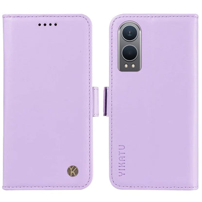 YIKATU YK-003 For OnePlus Nord CE4 Lite 5G / Oppo K12x 5G (China) Case Card Holder Stand Leather Phone Cover