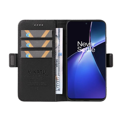 YIKATU YK-003 For OnePlus Nord CE4 Lite 5G / Oppo K12x 5G (China) Case Card Holder Stand Leather Phone Cover
