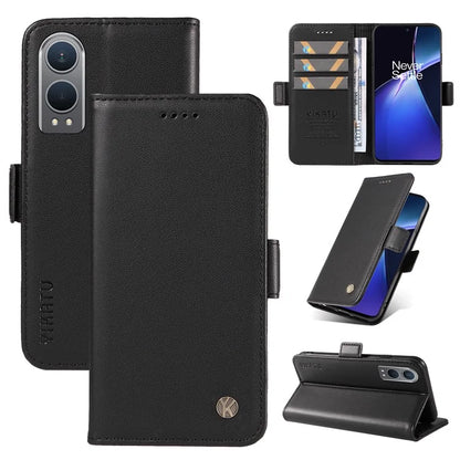 YIKATU YK-003 For OnePlus Nord CE4 Lite 5G / Oppo K12x 5G (China) Case Card Holder Stand Leather Phone Cover