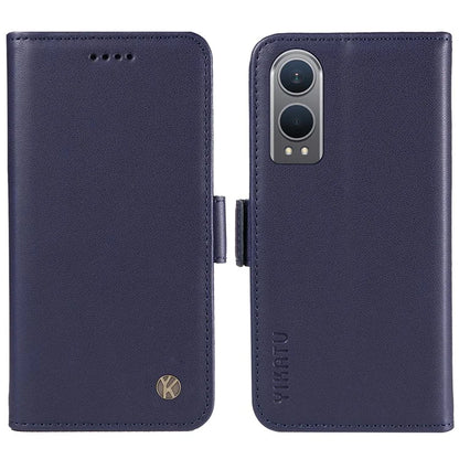 YIKATU YK-003 For OnePlus Nord CE4 Lite 5G / Oppo K12x 5G (China) Case Card Holder Stand Leather Phone Cover