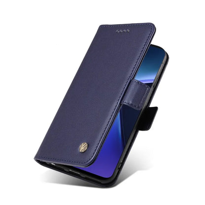 YIKATU YK-003 For OnePlus Nord CE4 Lite 5G / Oppo K12x 5G (China) Case Card Holder Stand Leather Phone Cover