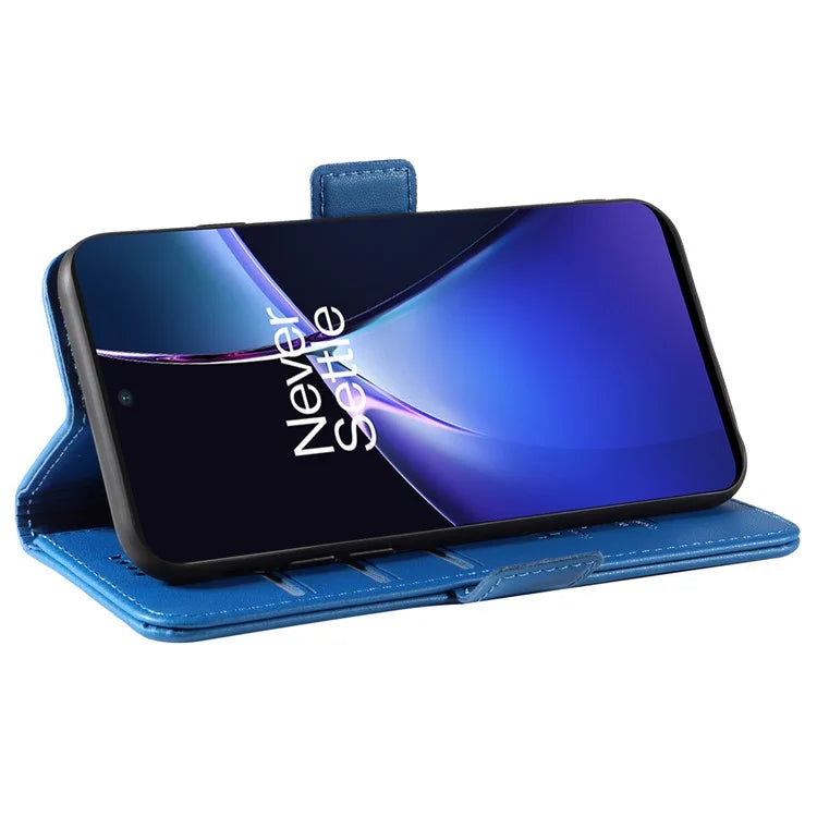 YIKATU YK-003 For OnePlus Nord CE4 Lite 5G / Oppo K12x 5G (China) Case Card Holder Stand Leather Phone Cover